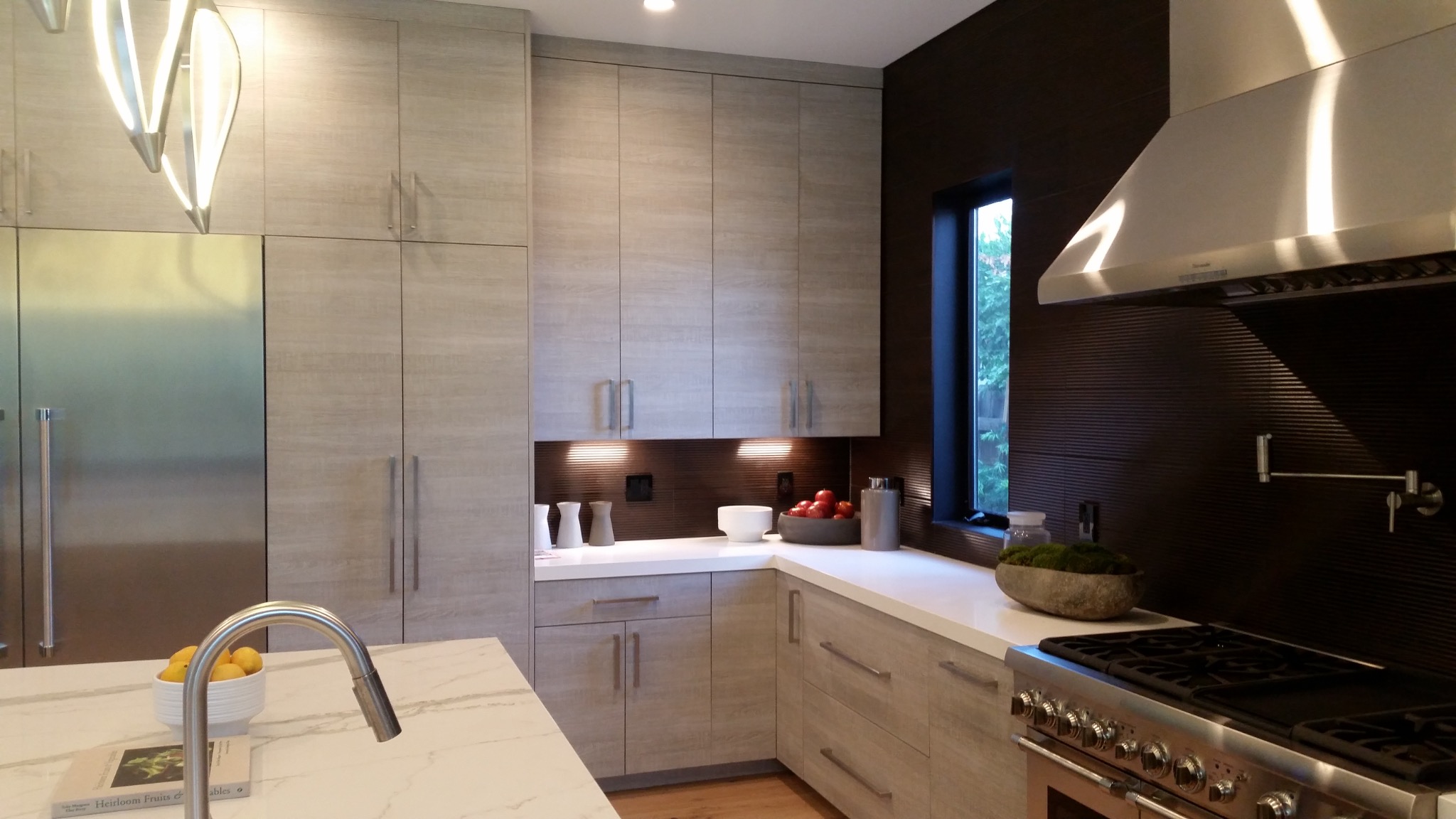 Modern custom kitchen cabinetry